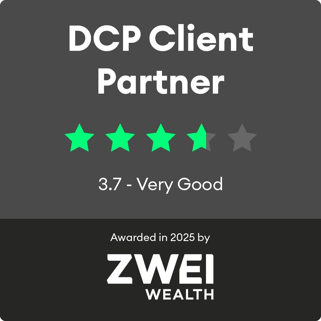 1 ZW Gütesiegel Design DCP Client Partner Dunkel