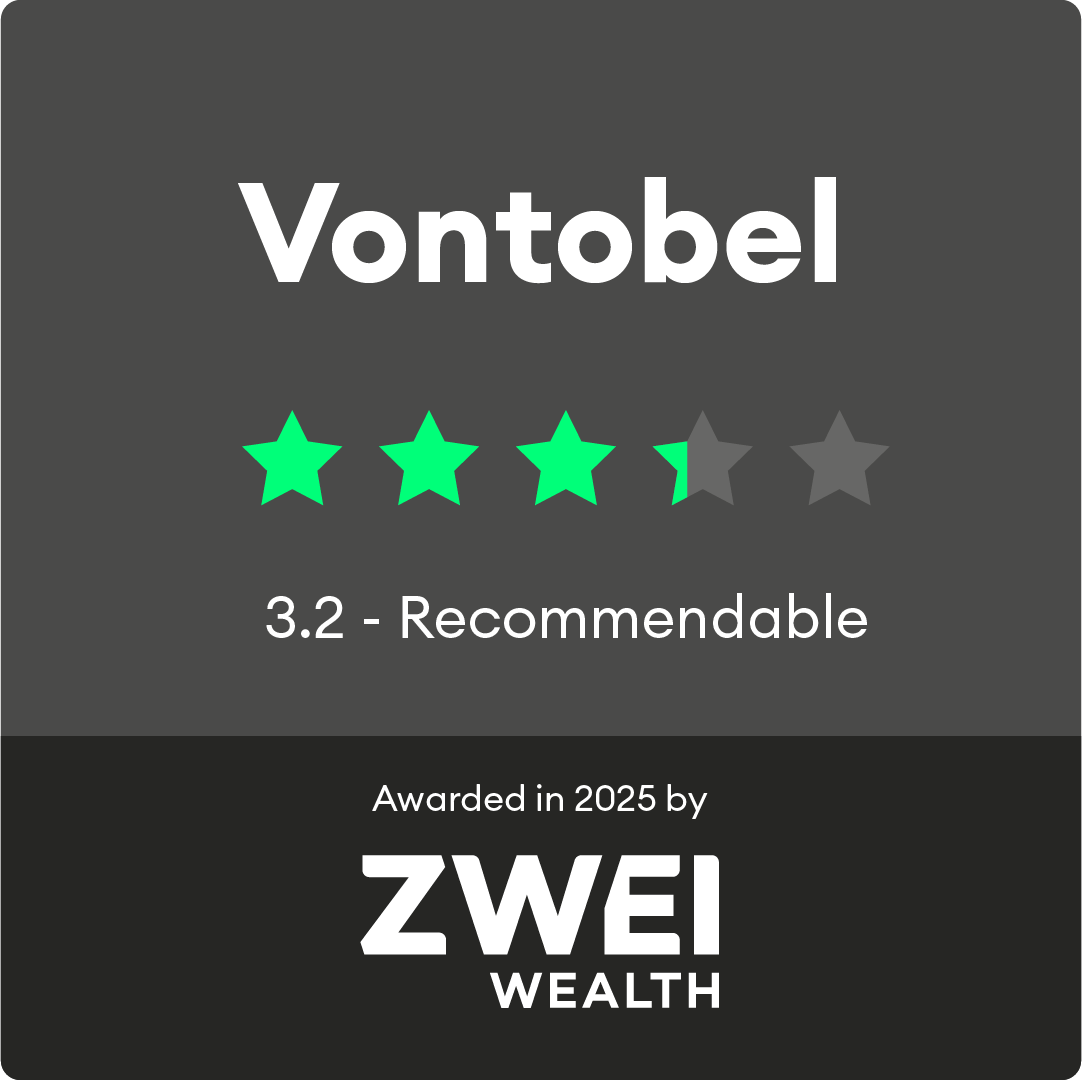 ZW Gütesiegel Desingn Vontobel Dunkel