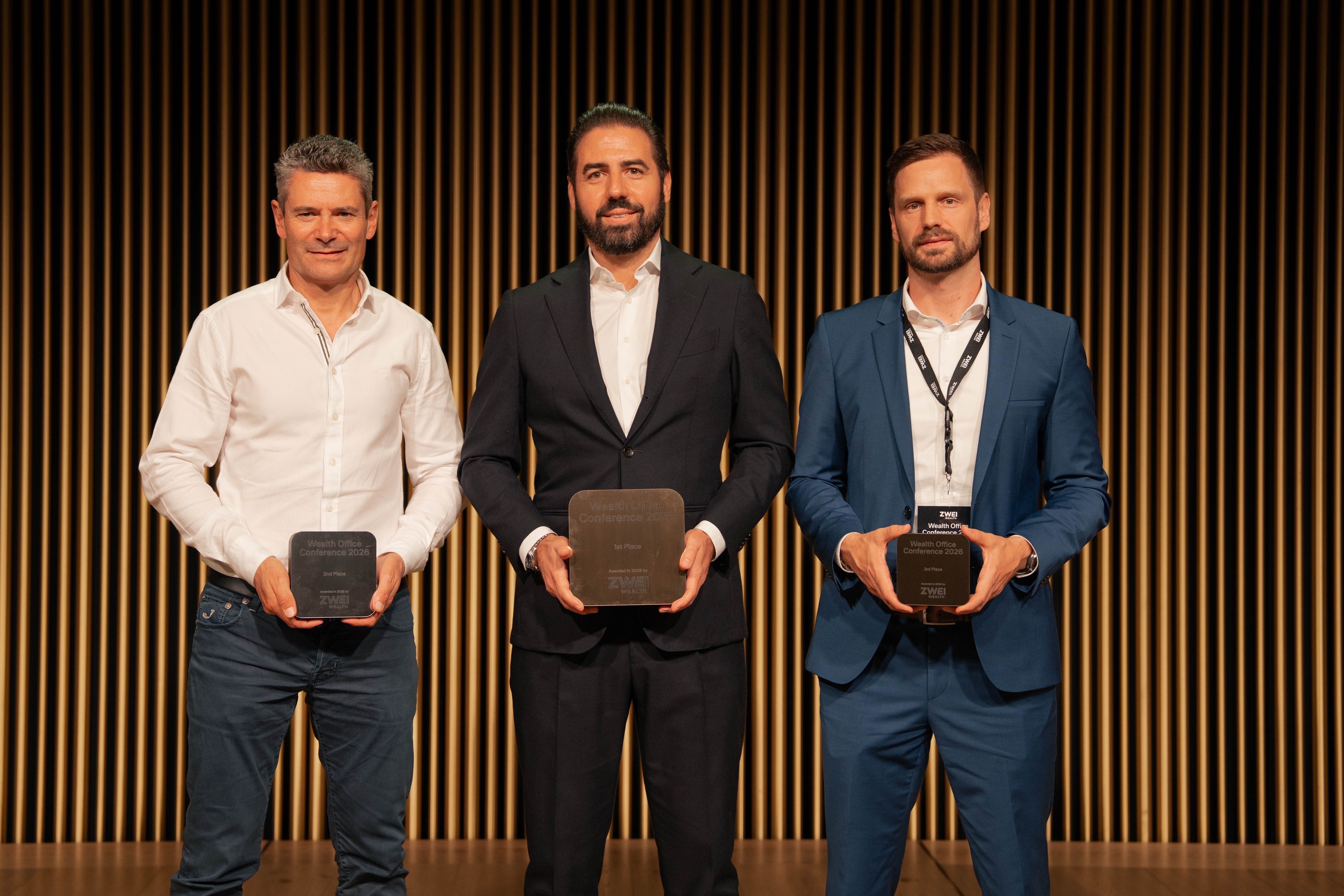 Wealth Office Conference 2026: Die Gewinner im Bereich Einkommen sind...